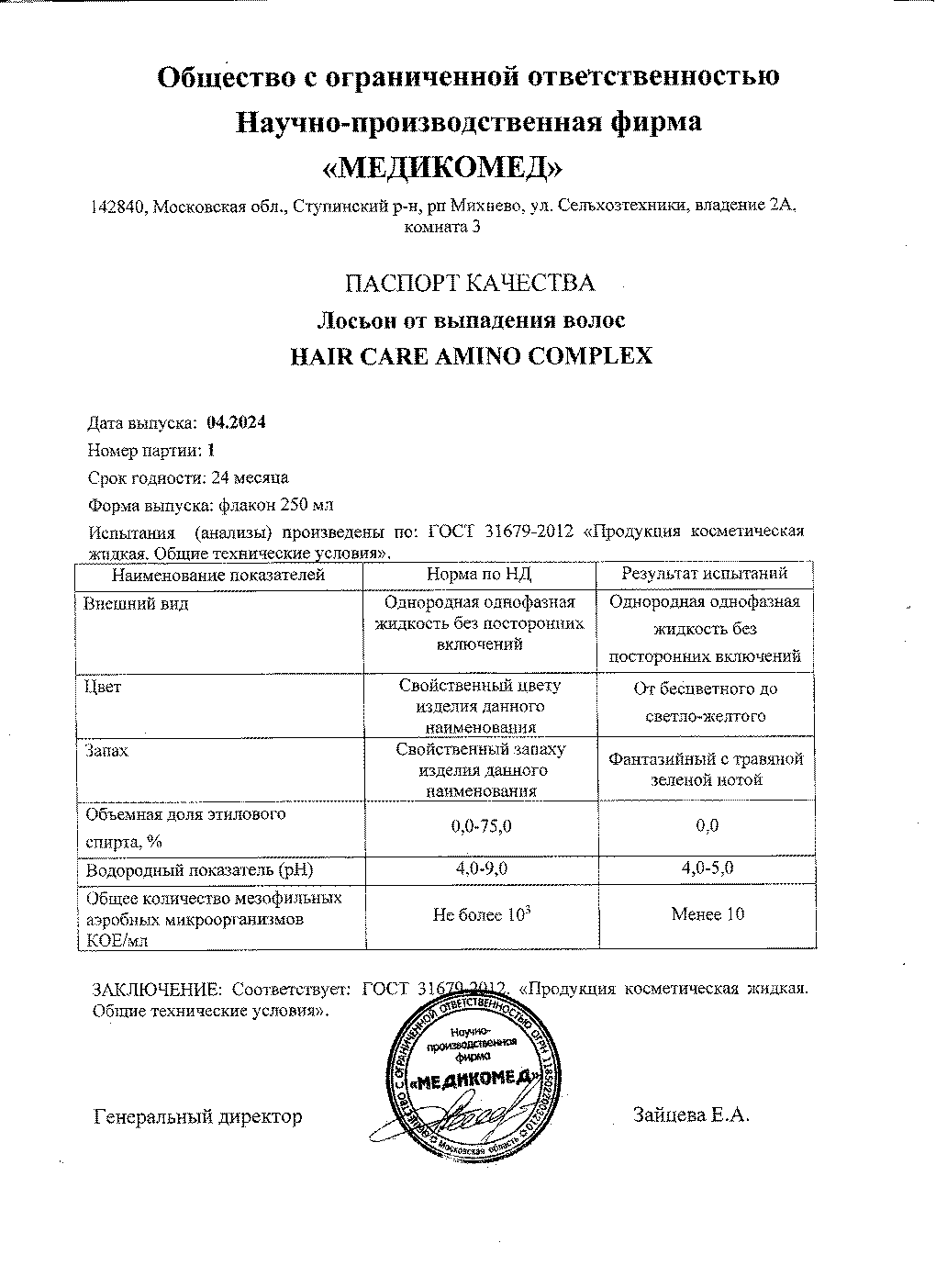 Паспорт №042024